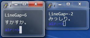 Line Gap